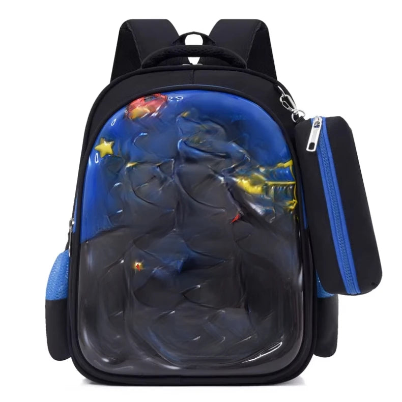 2025 3D Cartoon Printing Kindergarten Student School Backbag Bags for Kids Backpack Rucksack