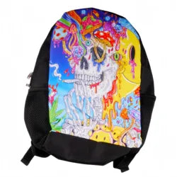 Custom Logo Backpack for Secondary Students Factory OEM ODM Casual Anime School Bag Fashionable Zipper Closure Cartoon Print