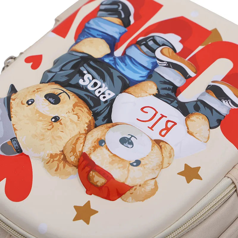 2025 Good Quality Waterproof Cartoon Printing PC Shell Knapsack Rucksack Kids' Backpack for School