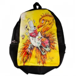 Custom Logo Backpack for Secondary Students Factory OEM ODM Casual Anime School Bag Fashionable Zipper Closure Cartoon Print