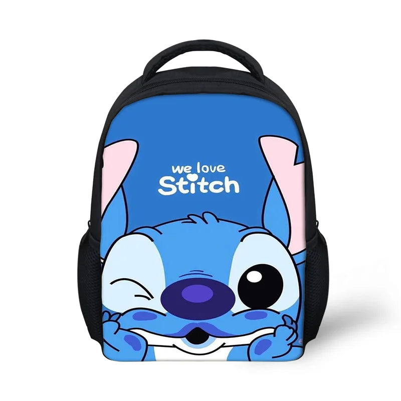 2022 New Design Custom Mochilas Escolares Stifler Cute Baby Stitch Printed Kids Bookbags School Bags Backpack for Boy and Girls