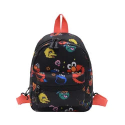 Children Backpack New Fashion Custom cartoon character graffiti print Primary School Bag Kindergarten Backpack for Kids