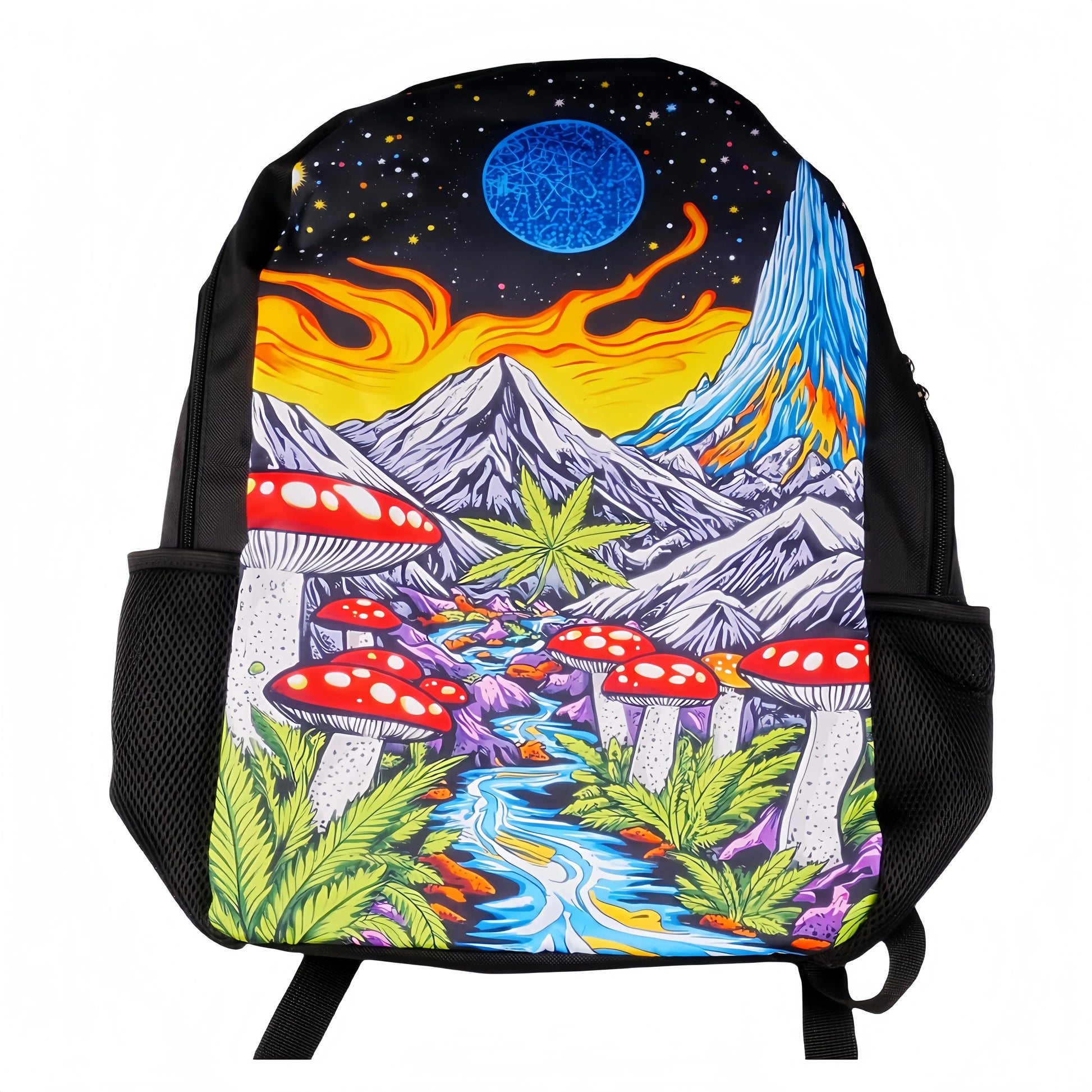 Custom Logo Backpack for Secondary Students Factory OEM ODM Casual Anime School Bag Fashionable Zipper Closure Cartoon Print