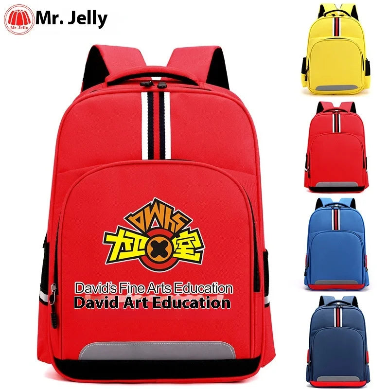 Custom Printed Logo Schoolbag High Color Value Stain-Resistant Kindergarten Backpack for Female Primary Students for Cartoon