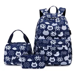 2022 New Cheap Wholesale Custom Student the Back to School Backpack Bag for Boys Girls Child Kids Set for Boys and Girls