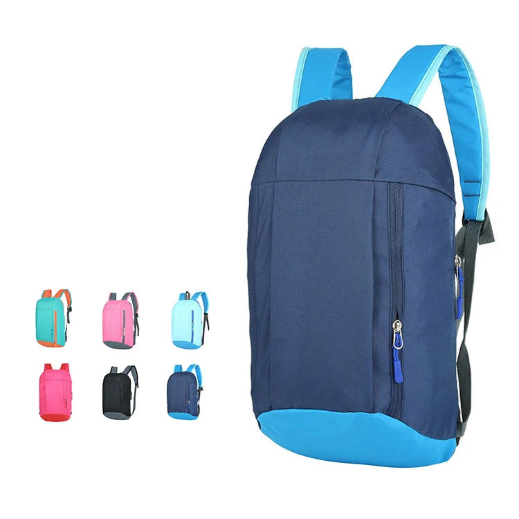 Custom Printed Logo Backpack School Bags for Student 600D Oxford Foldable Bag With Pocket Rucksack Schoolbag for Kids Back Pack
