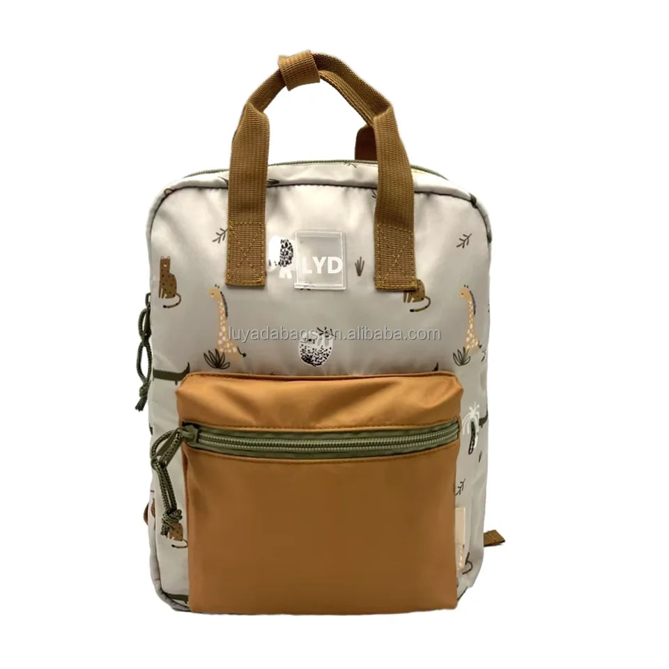 Custom Print Young Children School Backpack Kids Backpack School Bags Perfect Companion for Mom's Diaper Bag