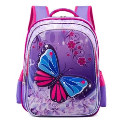 2019 Children Canvas Bag Packs Custom Printed New Design Child Bags Cute School Bag for Girls