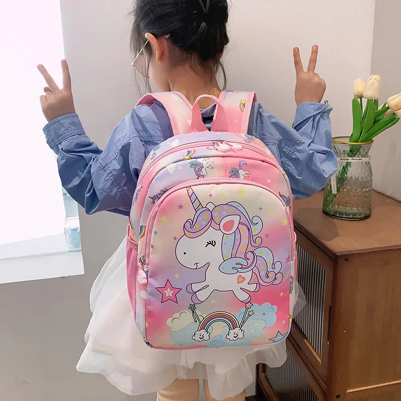 2025 New Printing Cartoon Trolley Backpack Kid School Trolley Bag for Boys Girls School Kids School Bag Set with Wheels