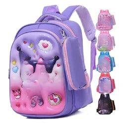2025 3D Cartoon Printing Kindergarten Student School Backbag Bags for Kids Backpack Rucksack