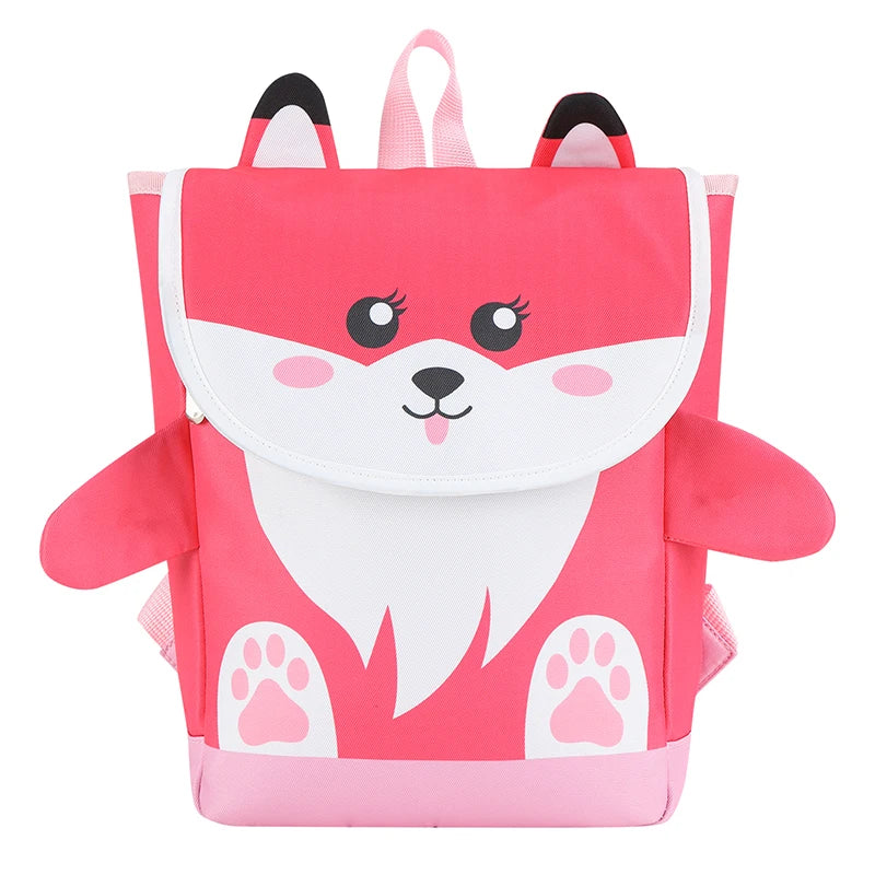 Custom logo Cartoon Character Cute Kid Children Girl Toddler School Bags Backpack