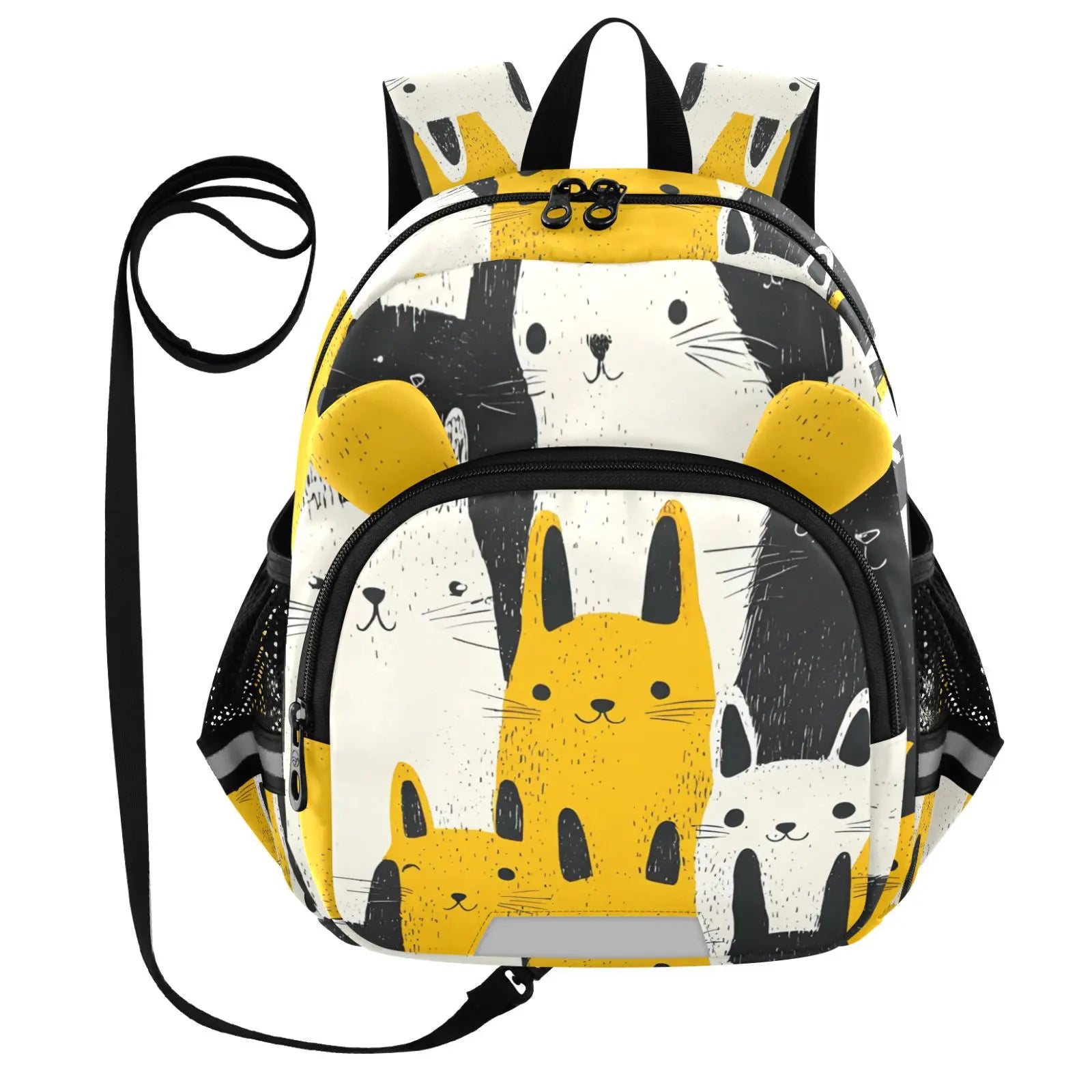 Custom Print Toddler Backpack for Boys Kids Backpack Preschool Kindergarten Child Bookbag Travel Cute Daycare Cats Backpack