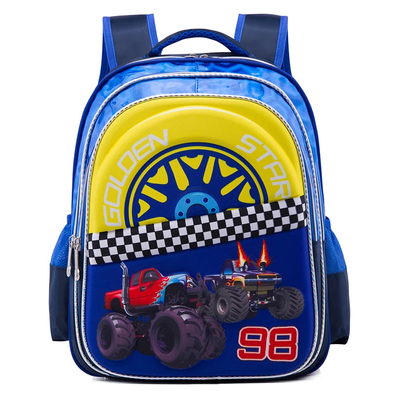 2019 Children Canvas Bag Packs Custom Printed New Design Child Bags Cute School Bag for Girls