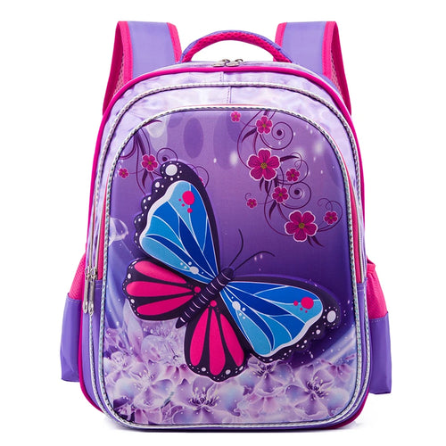 2019 Children Canvas Bag Packs Custom Printed New Design Child Bags Cute School Bag for Girls