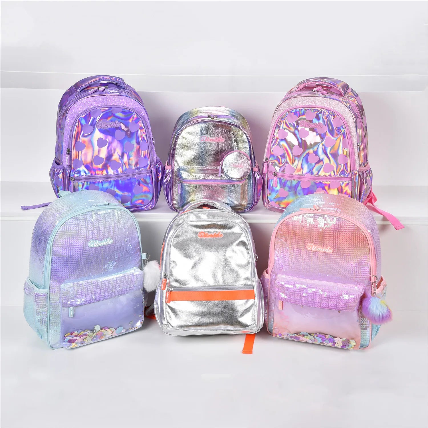 Custom Digital/Silk Screen Printing Kids Casual Book Bag Girl School Student Bagpack Schoolbag Waterproof Backpack School Bags
