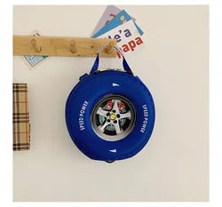 Creative and Personalized Children's Backpack Cartoon Tire Bag 3-5 Years Old Kindergarten Backpack for Boys and Girls Backpack