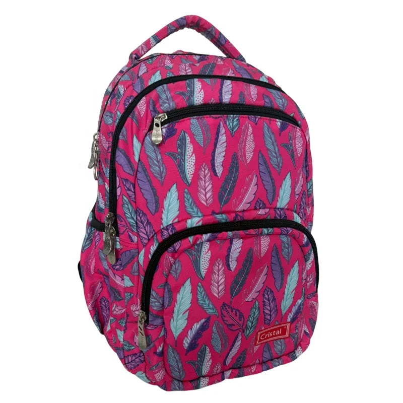 Mochilas Stylish Printed Custom Student Backpack Large Capacity Bookbag Back Packs High School Bags for Adult Girls