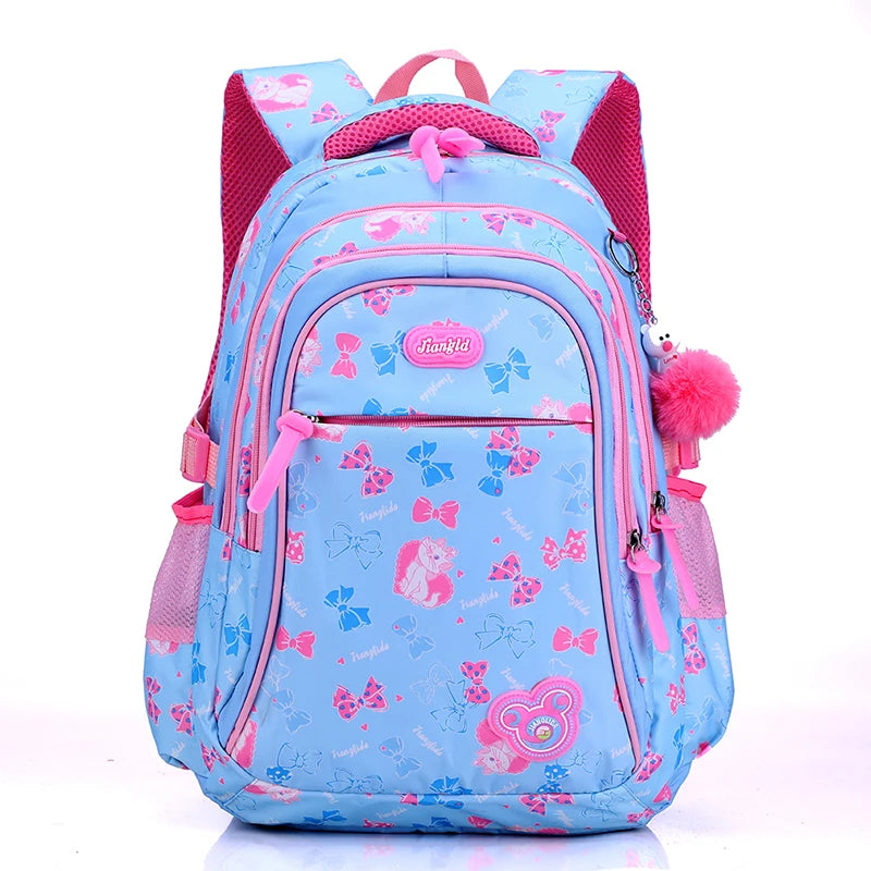 2025 Kawaii Kids Backpack High Quality Beautiful Lovable Butterfly Cartoon Pattern Best Seller for Girls Children's School Bags