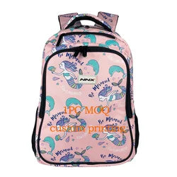 BSCI Factory Custom Big Size Girls School Backpack Unique Design Kids School Low Moq Custom Children Leisure Travel Backpack