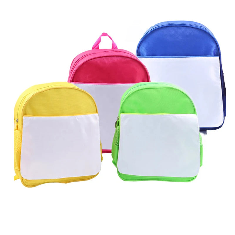 BP-01 34*28*10cm Sublimation Custom Kids Backpack School Bag Children Book Bag for Gifts