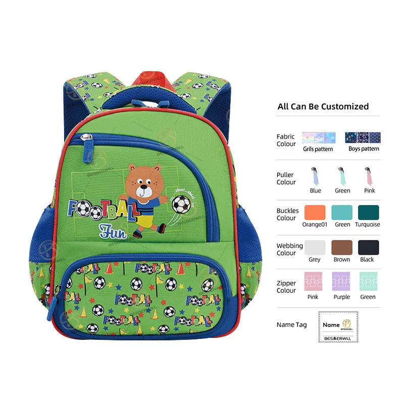 2025 Besderwill Preschool Backpack and School Bag for Toddler Children Custom Student School Backpack for Kids