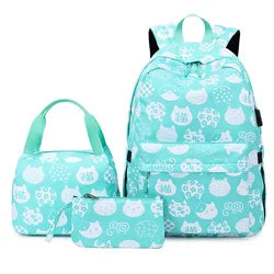 2022 New Cheap Wholesale Custom Student the Back to School Backpack Bag for Boys Girls Child Kids Set for Boys and Girls